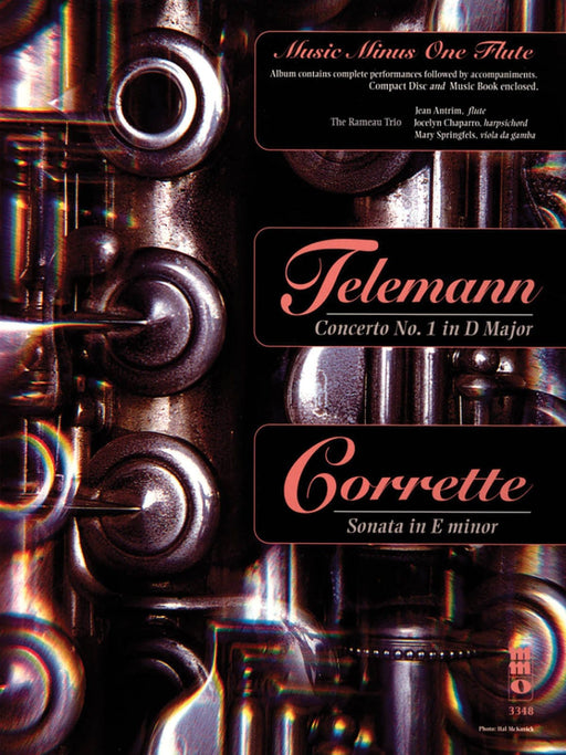 Telemann - Concerto No. 1 in D Major; Corrette - Sonata in E minor Music Minus One Flute 協奏曲 奏鳴曲 長笛 | 小雅音樂 Hsiaoya Music