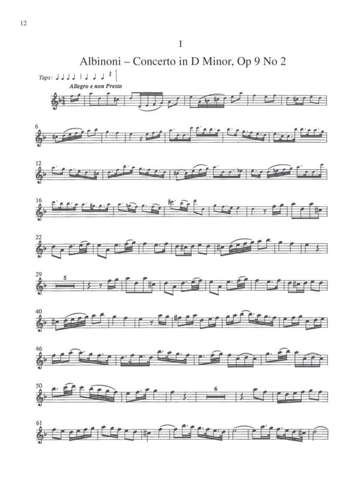 Albinoni - Oboe Concerti B-flat, Op. 7 No. 3; D Major, Op. 7, No. 6; D Minor, Op. 9, No. 2 Music Minus One Oboe 阿比諾尼 雙簧管 雙簧管 | 小雅音樂 Hsiaoya Music