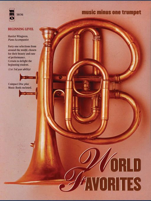 World Favorites - Beginning Level Music Minus One Trumpet 小號 | 小雅音樂 Hsiaoya Music