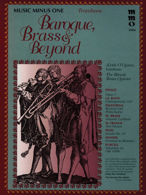 Baroque, Brass & Beyond Music Minus One Trombone 巴洛克銅管 長號 | 小雅音樂 Hsiaoya Music