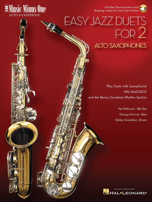 Easy Jazz Duets for 2 Alto Saxophones and Rhythm Section Music Minus One Alto Saxophone 爵士音樂二重奏 中音薩氏管 節奏樂節 中音薩氏管 | 小雅音樂 Hsiaoya Music