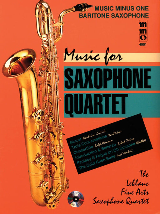 Music for Saxophone Quartet Music Minus One Baritone Saxophone 薩氏管 四重奏 薩氏管 | 小雅音樂 Hsiaoya Music