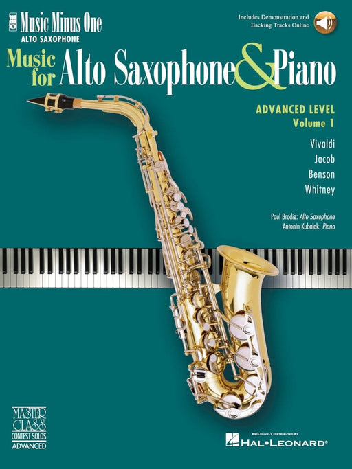Advanced Alto Sax Solos - Volume 1 Music Minus One Alto Saxophone 中音薩氏管獨奏 中音薩氏管 | 小雅音樂 Hsiaoya Music