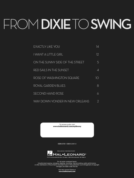 From Dixie to Swing Music Minus One Trumpet 搖擺樂 小號 | 小雅音樂 Hsiaoya Music