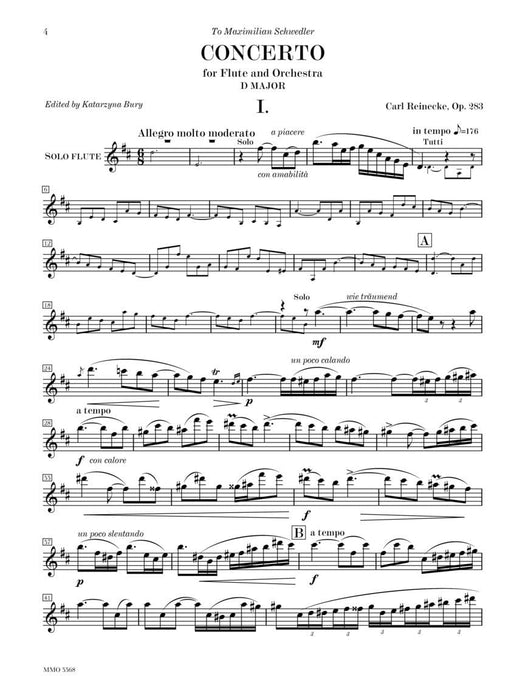 Reinecke - Concerto for Flute & Orchestra & Ballade for Flute & Orchestra Music Minus One Flute 萊內克 協奏曲 長笛管弦樂團敘事曲 長笛管弦樂團 長笛 | 小雅音樂 Hsiaoya Music