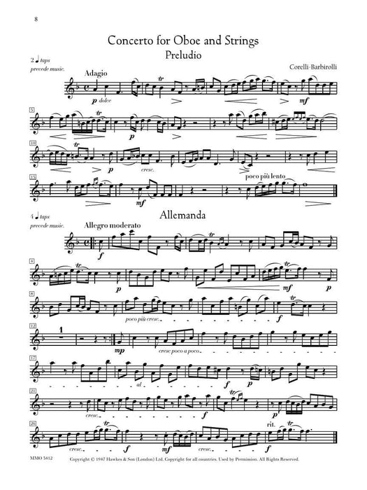 Oboe Classics for the Intermediate Player Music Minus One Oboe 雙簧管 雙簧管 | 小雅音樂 Hsiaoya Music