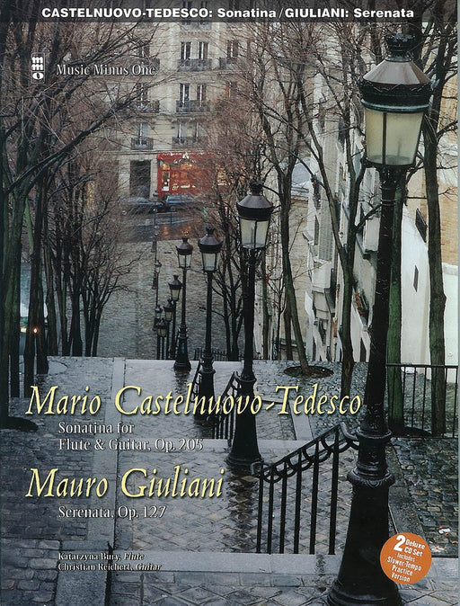 Castelnuovo-Tedesco: Sonatina & Giulini: Serenata Op. 127 for Guitar and Flute (Guitar Part) Book/2-CD Pack 小奏鳴曲 吉他 長笛 吉他 | 小雅音樂 Hsiaoya Music