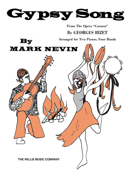 Gypsy Song from Carmen 2 Pianos, 4 Hands/Mid-Intermediate Level 比才 卡門 鋼琴 | 小雅音樂 Hsiaoya Music