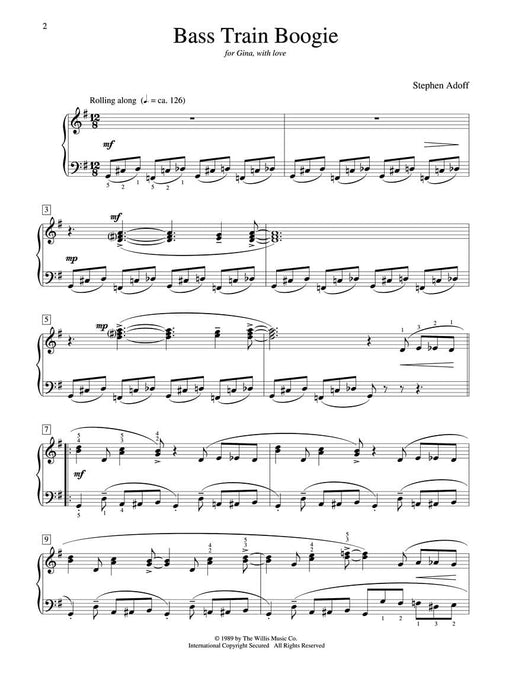 Bass Train Boogie Early Intermediate Level | 小雅音樂 Hsiaoya Music