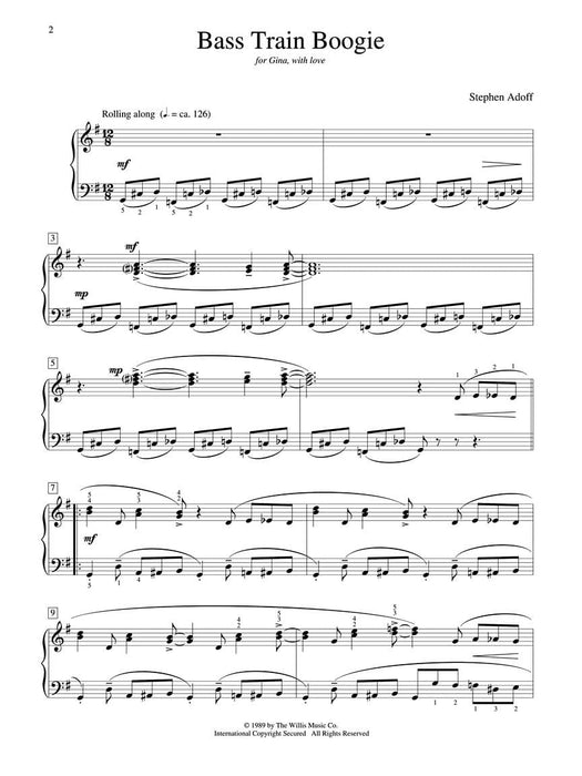 Bass Train Boogie Early Intermediate Level | 小雅音樂 Hsiaoya Music