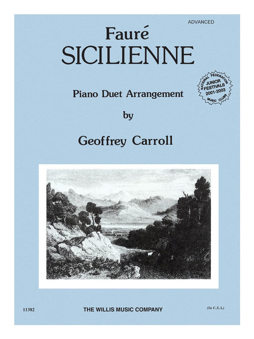Sicilienne 1 Piano, 4 Hands/Advanced Level 佛瑞 鋼琴 | 小雅音樂 Hsiaoya Music