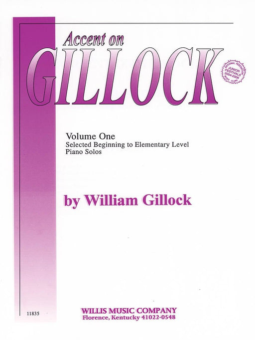 Accent on Gillock Volume 1 National Federation of Music Clubs 2020-2024 Selection Early to Mid-Elementary Level | 小雅音樂 Hsiaoya Music