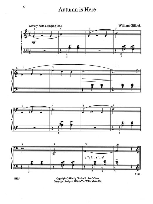 Accent on Gillock Volume 1 National Federation of Music Clubs 2020-2024 Selection Early to Mid-Elementary Level | 小雅音樂 Hsiaoya Music