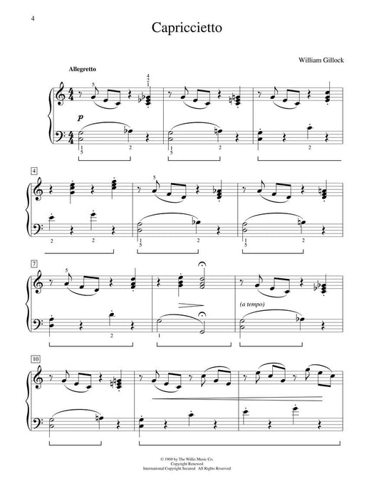 Accent on Gillock Volume 4 Early Intermediate Level | 小雅音樂 Hsiaoya Music