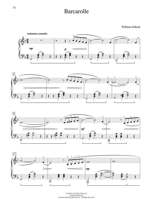 Accent on Gillock Volume 5 Early Intermediate Level | 小雅音樂 Hsiaoya Music