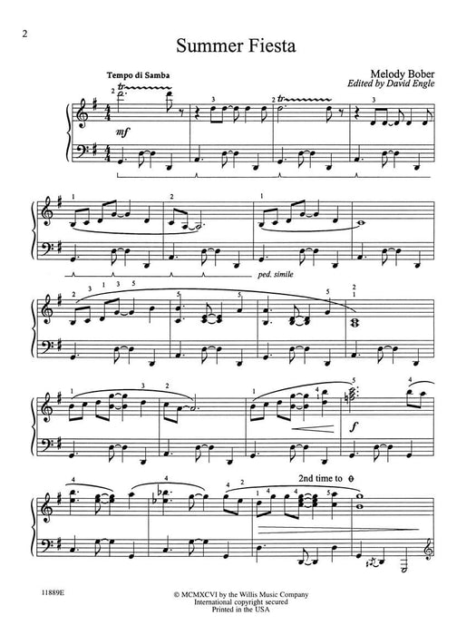 Summer Fiesta Mid-Intermediate Level | 小雅音樂 Hsiaoya Music