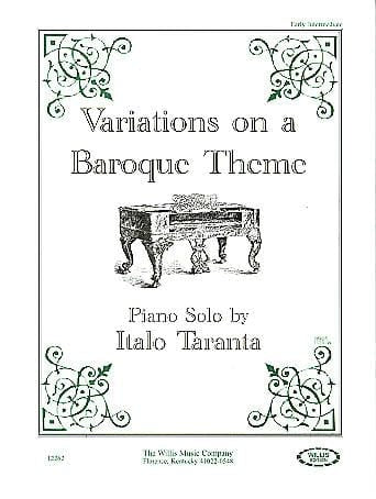 Variations on a Baroque Theme Early Intermediate Level 詠唱調 巴洛克 | 小雅音樂 Hsiaoya Music