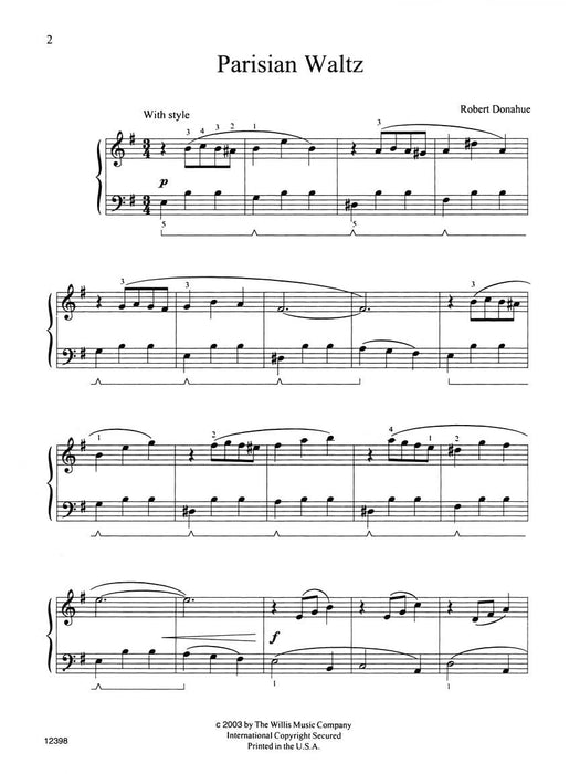 Parisian Waltz Later Elementary Level 圓舞曲 | 小雅音樂 Hsiaoya Music