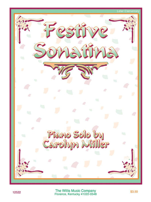 Festive Sonatina Later Elementary Level 小奏鳴曲 | 小雅音樂 Hsiaoya Music