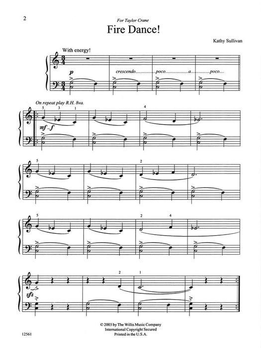 Fire Dance! Mid-Elementary Level 舞曲 | 小雅音樂 Hsiaoya Music