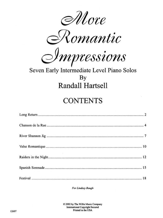 More Romantic Impressions Pianovations Composer Series/Early Intermediate Level 鋼琴 作曲家 | 小雅音樂 Hsiaoya Music