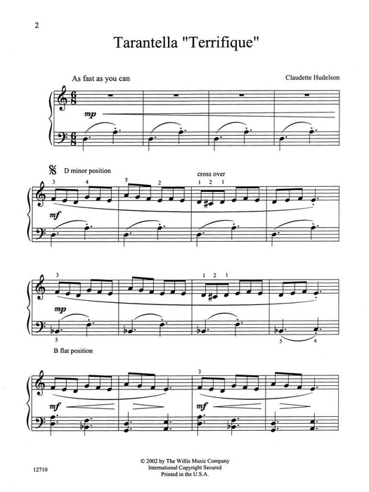 Tarantella Terrifique Later Elementary Level 塔蘭泰拉 | 小雅音樂 Hsiaoya Music