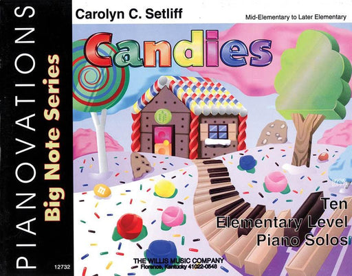 Candies Pianovations Big-Note Series/Mid to Later Elementary Level 鋼琴 音符 | 小雅音樂 Hsiaoya Music