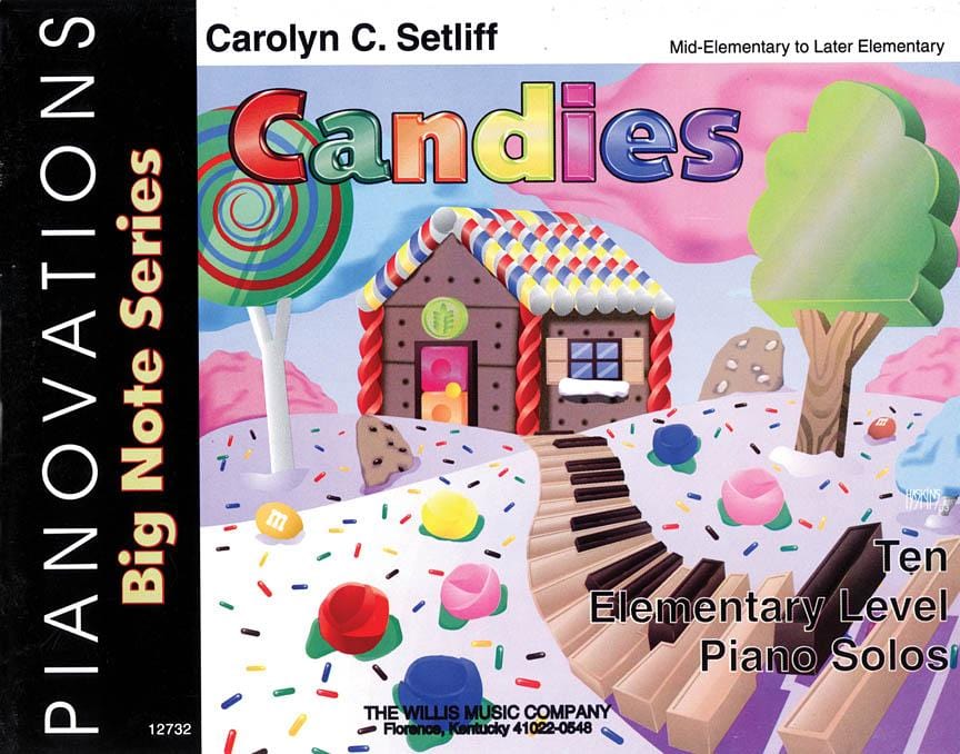 Candies Pianovations Big-Note Series/Mid to Later Elementary Level 鋼琴 音符 | 小雅音樂 Hsiaoya Music
