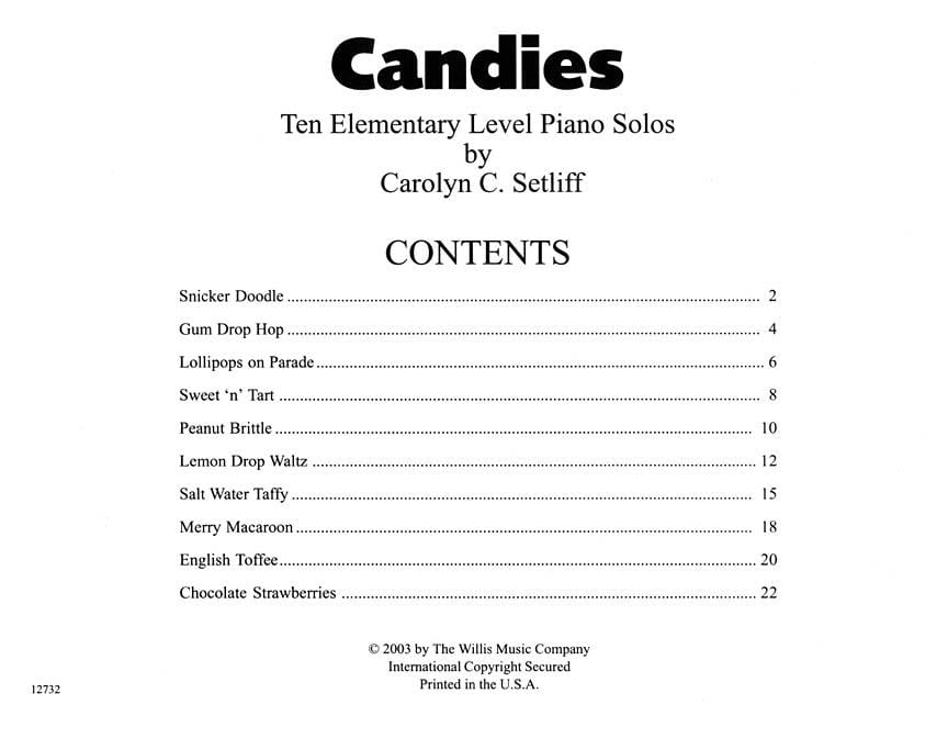 Candies Pianovations Big-Note Series/Mid to Later Elementary Level 鋼琴 音符 | 小雅音樂 Hsiaoya Music