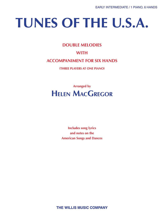 Tunes of the U.S.A. 1 Piano, 6 Hands/Early Intermediate Level 鋼琴 | 小雅音樂 Hsiaoya Music