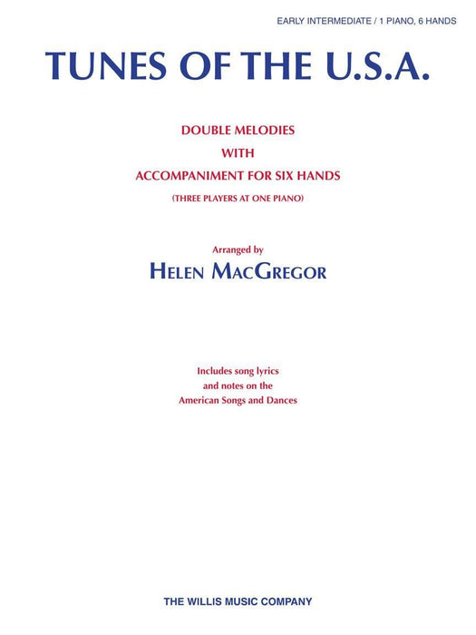 Tunes of the U.S.A. 1 Piano, 6 Hands/Early Intermediate Level 鋼琴 | 小雅音樂 Hsiaoya Music