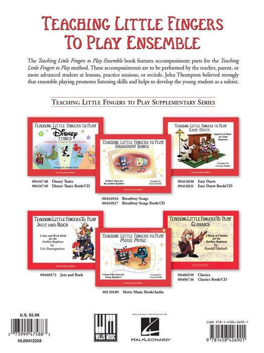 Teaching Little Fingers to Play Ensemble Optional Accompaniments for the TLF Method 伴奏 | 小雅音樂 Hsiaoya Music