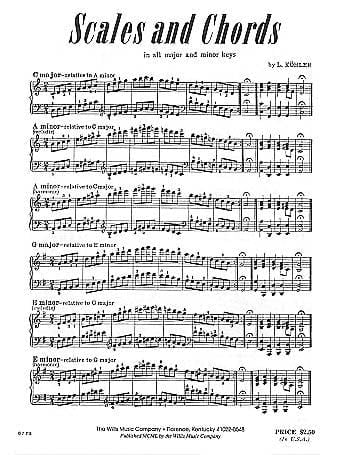 Scales and Chords In All Major and Minor Keys/Later Elementary to Early Intermediate Level | 小雅音樂 Hsiaoya Music