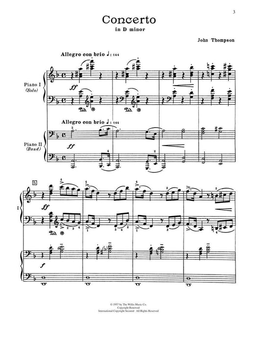 Concerto in D Minor National Federation of Music Clubs 2020-2024 Selection Mid-Intermediate Level 協奏曲 | 小雅音樂 Hsiaoya Music