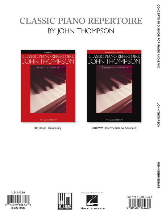 Concerto in D Minor National Federation of Music Clubs 2020-2024 Selection Mid-Intermediate Level 協奏曲 | 小雅音樂 Hsiaoya Music