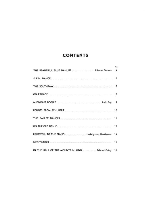 For Left Hand Alone - Book 1 National Federation of Music Clubs 2020-2024 Selection Later Elementary Level | 小雅音樂 Hsiaoya Music