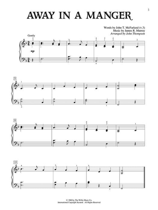 The John Thompson Book of Christmas Carols - 2nd Edition Later Elementary Level 耶誕頌歌 | 小雅音樂 Hsiaoya Music