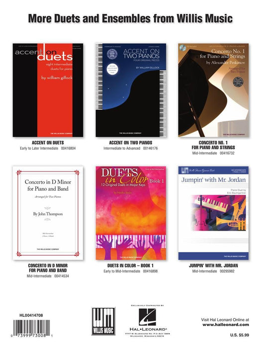 Sonatina Op. 36, No. 1 2 Pianos, 4 Hands/Mid-Intermediate Level 克雷門悌穆奇歐 小奏鳴曲 鋼琴 | 小雅音樂 Hsiaoya Music