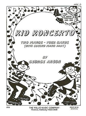 Kid Koncerto 2 Pianos, 4 Hands/Includes second piano part/Early Intermediate Level 鋼琴 | 小雅音樂 Hsiaoya Music