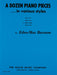 A Dozen Piano Pieces In Various Styles/Book 3/Early Intermediate Level 鋼琴 小品 | 小雅音樂 Hsiaoya Music