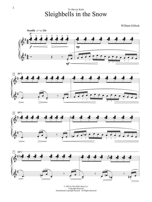 Sleighbells in the Snow National Federation of Music Clubs 2020-2024 Selection Early Advanced Level | 小雅音樂 Hsiaoya Music