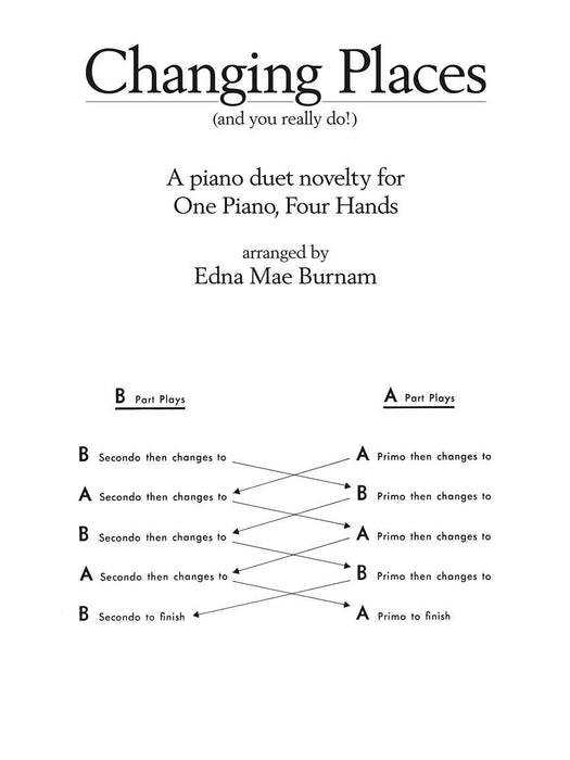 Changing Places 1 Piano, 4 Hands/Later Elementary Level 鋼琴 | 小雅音樂 Hsiaoya Music