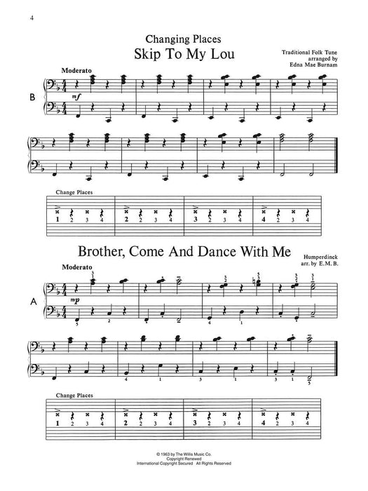 Changing Places 1 Piano, 4 Hands/Later Elementary Level 鋼琴 | 小雅音樂 Hsiaoya Music