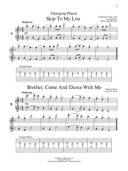 Changing Places 1 Piano, 4 Hands/Later Elementary Level 鋼琴 | 小雅音樂 Hsiaoya Music