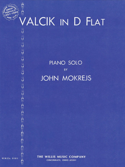 Valcik in D-flat Early Advanced Level | 小雅音樂 Hsiaoya Music