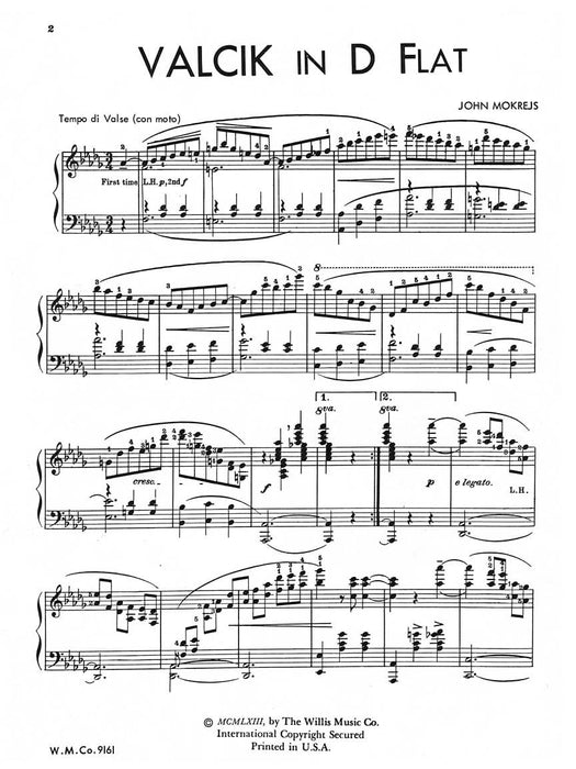 Valcik in D-flat Early Advanced Level | 小雅音樂 Hsiaoya Music