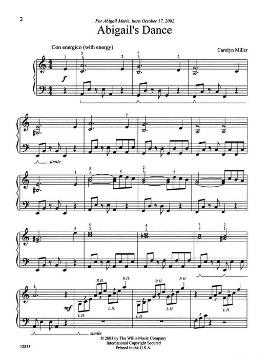 Abigail's Dance Early Intermediate Level 舞曲 | 小雅音樂 Hsiaoya Music