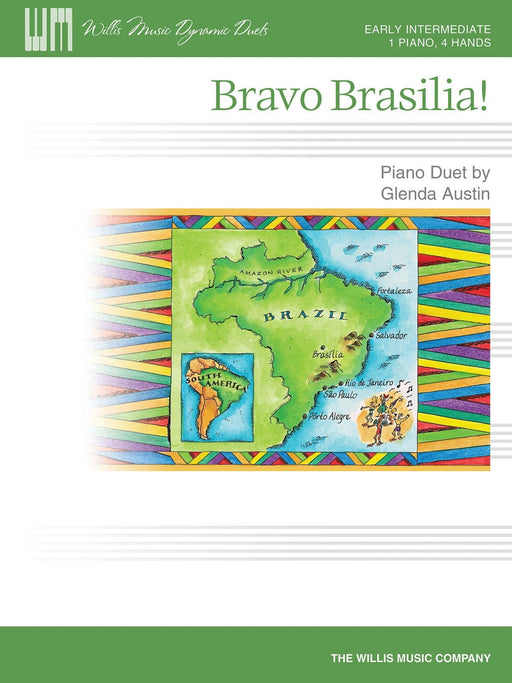 Bravo Brasilia! 1 Piano, 4 Hands/Early Intermediate Level 鋼琴 | 小雅音樂 Hsiaoya Music