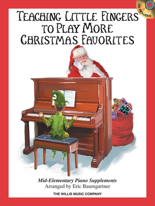 Teaching Little Fingers to Play More Christmas Favorites - Book/CD Mid-Elementary Level | 小雅音樂 Hsiaoya Music
