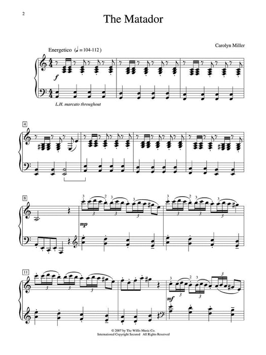 The Matador Early Intermediate Level | 小雅音樂 Hsiaoya Music